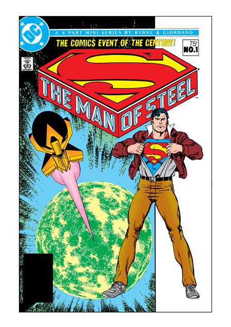 Man Of Steel #1 Facsimile Edition A John Byrne - Image