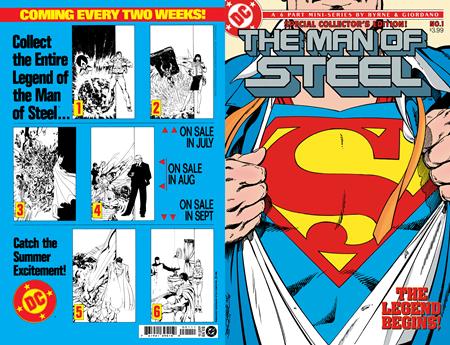 Man Of Steel #1 Facsimile Edition  A John Byrne
