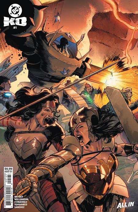 DC K.o. #1 (of 5) Fourth Printing Cvr B Javi Fernandez Connecting Card Stock Var