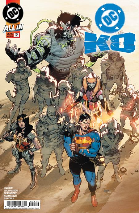 DC K.o. #2 (of 5) Second Printing Cvr A Javier Fernandez