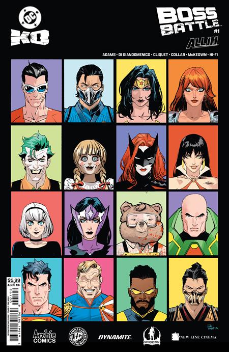 DC K.o. Boss Battle #1  | One Shot Second Printing Cvr B Dan Mora Card Stock Var