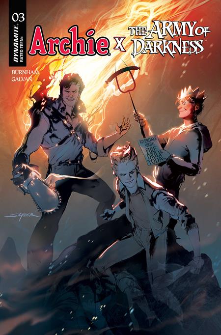 Archie X Army Of Darkness #3 E Stuart Sayger Var - Image