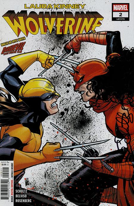 Df Laura Kinney Wolverine #2 Signed By Erica Schultz - Image