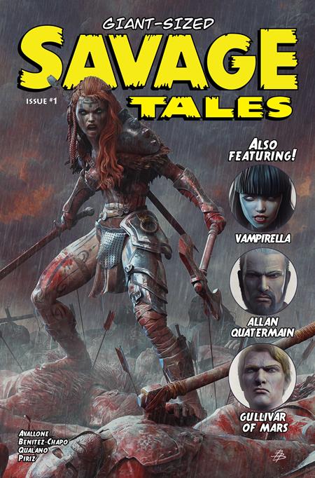 Giant Sized Savage Tales | One Shot A Bjorn Barends Red Sonja - Image