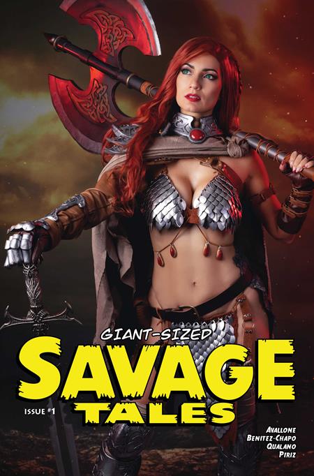 Giant Sized Savage Tales | One Shot C Ivy Cosplay Red Sonja Var - Image