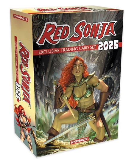 Red Sonja 2025 Exclusive Trading Card Set - Cards - Image - Pop Weasel