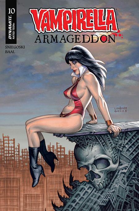 Vampirella Armageddon #10 C Joseph Michael Linsner Var - Image