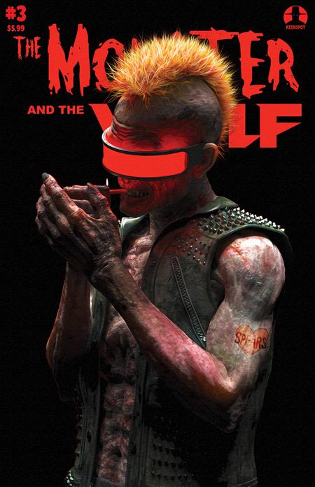 Mark Spears Monsters The Monster & The Wolf #3  D Mark Spears Punk Var