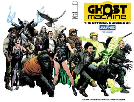 Ghost Machine The Official Guidebook #1 (Of 5) A Gary Frank & Brad Anderson Wraparound - Image