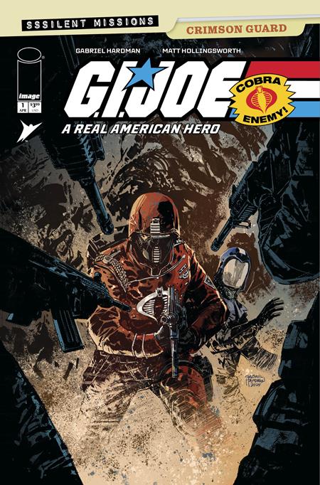 Gi Joe A Real American Hero Sssilent Missions Crimson Guard #1 | One Shot A Gabriel Hardman - Image