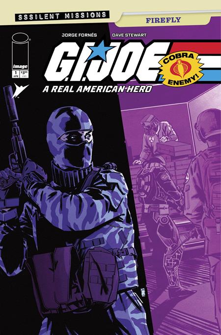 Gi Joe A Real American Hero Sssilent Missions Firefly #1 | One Shot A Jorge Fornes - Image