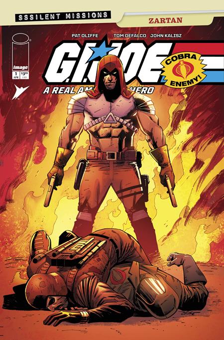 Gi Joe A Real American Hero Sssilent Missions Zartan #1 | One Shot A Pat Olliffe - Image