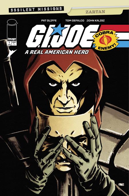Gi Joe A Real American Hero Sssilent Missions Zartan #1 | One Shot B Jorge Fornes Var - Image