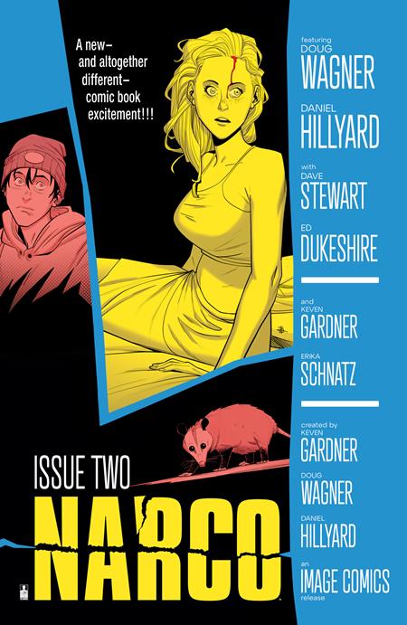 Narco #2 (Of 5) B Daniel Hillyard & Dave Stewart Hitc | Hardcoverock Homage Var - Image