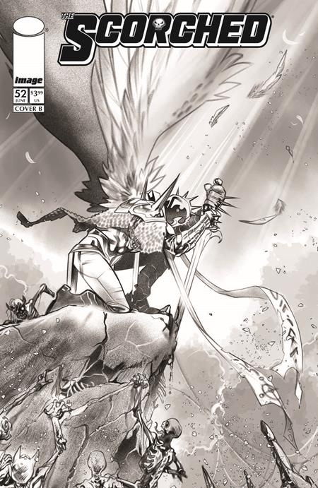 Spawn Scorched #52  B Ig Guara B&w Var