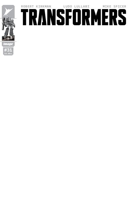 Transformers #31 G Blank Sketch Var - Image