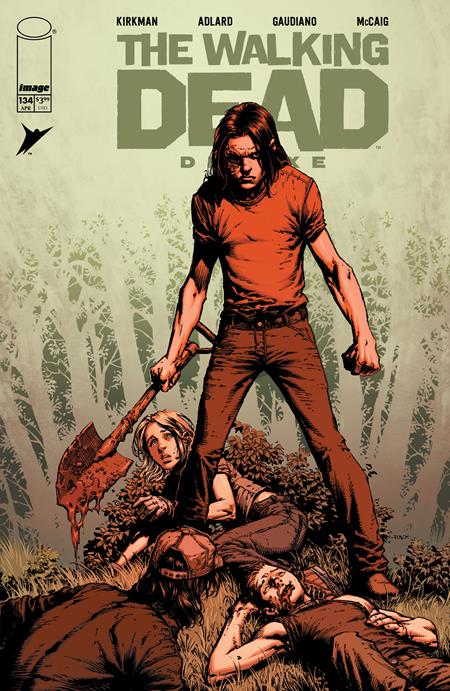 Walking Dead Deluxe #134 A David Finch & Dave Mccaig - Image