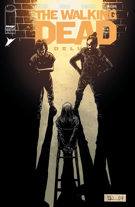 Walking Dead Deluxe #135 B Charlie Adlard & Dave Mccaig Var - Image