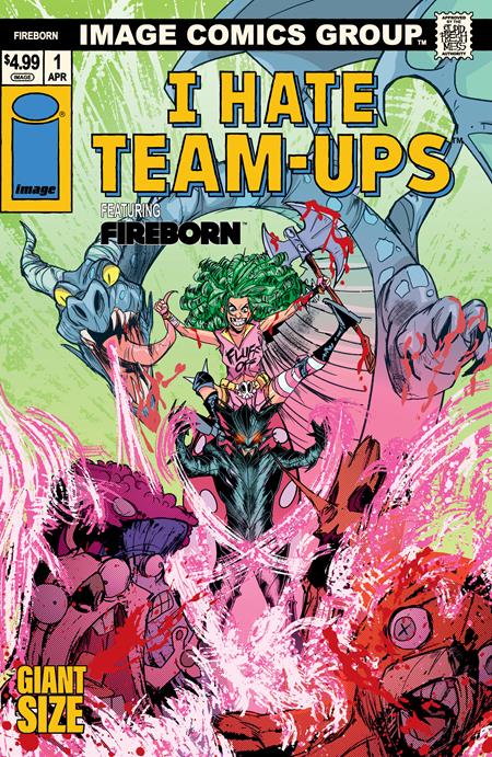 Fireborn #1  N Patrick Mulholland I Hate Fairyland Team Up Var
