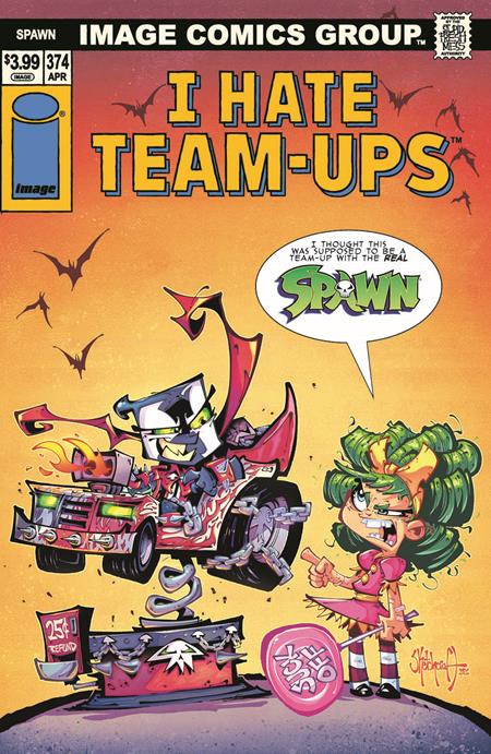 Spawn #374  C Rob Duenas I Hate Fairyland Team Up Var
