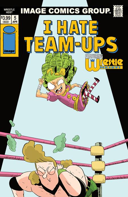 Wrestle Heist #5 (Of 5) B Kyle Starks I Hate Fairyland Team Up Var - Image