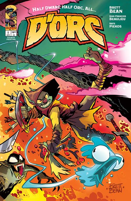 Dorc #1 4th Ptg  A Brett Bean