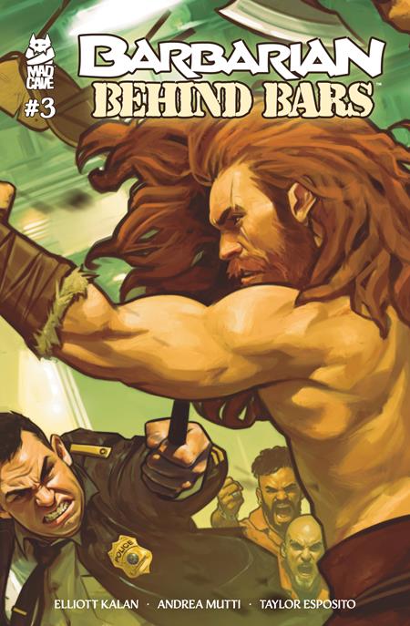 Barbarian Behind Bars #3 (Of 5) - Image