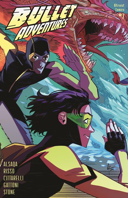 Bullet Adventures #7 B Andre Risso Francesca Cittarelli Var - Image