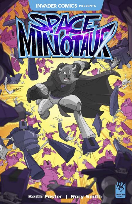Invader Comics Presents Space Minotaur #1 | One Shot A Rory Smith - Image