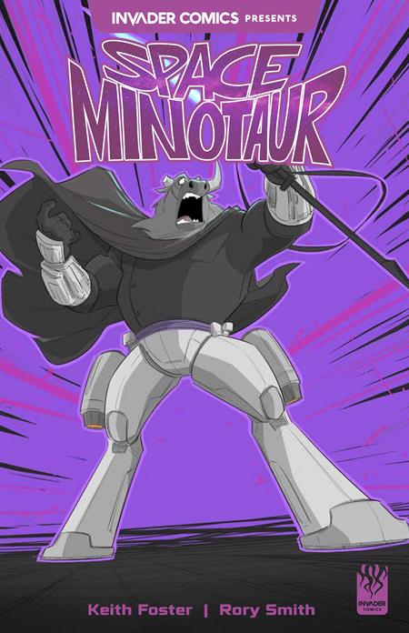 Invader Comics Presents Space Minotaur #1 | One Shot B Rory Smith Var - Image