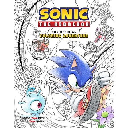 Sonic The Hedgehog | TPB The Official Coloring Adventure - Image