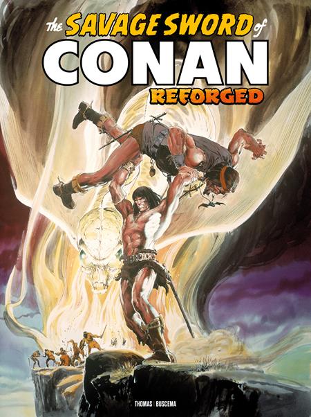 Savage Sword Of Conan Reforged #4 D Neal Adams Foil Var - Image