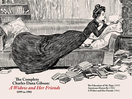 Complete Charles Dana Gibson A Widow And Her Friends | Hardcover - Image