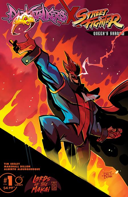 Darkstalkers X Street Fighter Queens Shadow #1 | One Shot B Brett Bean Var - Image