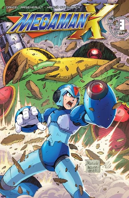 Mega Man X #3 (Of 5) C Marcelo Matere Var - Image