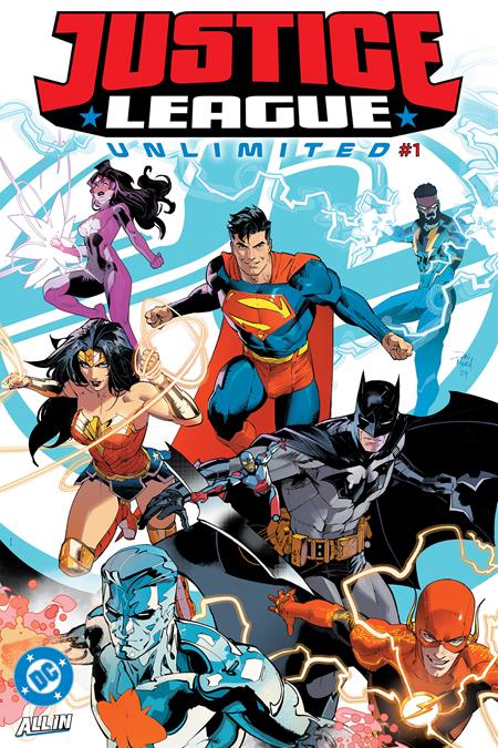 Justice League Unlimited Led Acetate Poster Insert - Image