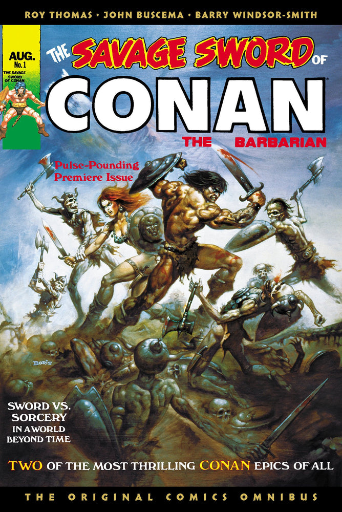 Pop Weasel Image of Savage Sword of Conan: The Original Comics Omnibus Vol. 01 - Graphic Novel - Image - Pop Weasel