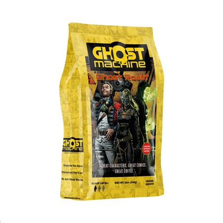 Comics On Coffee Ghost Machine Ghost Roast Coffee  12oz Bag image