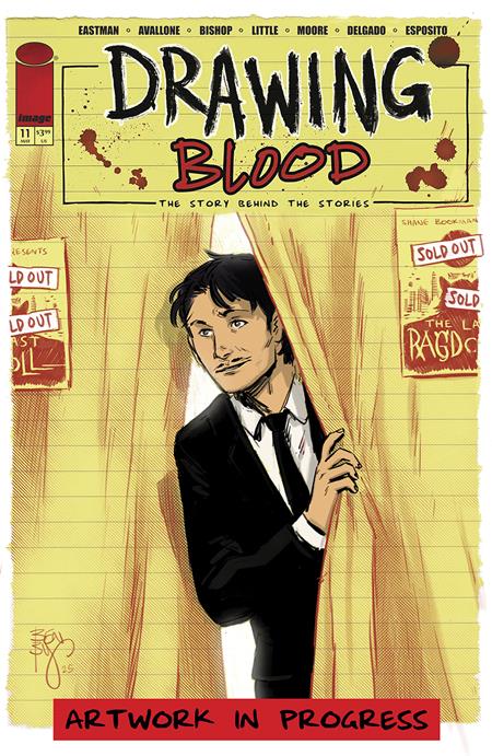 Drawing Blood #11 (of 12)  B Ben Bishop Var