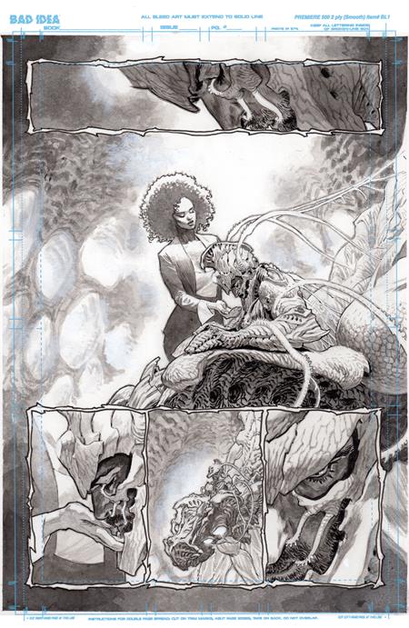 Olympus Saga Megalith #1 (of 4)  K Lewis Larosa Original Art Edition 8 Var