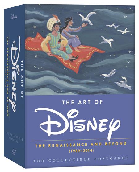 Disney The Art Of Disney The Renaissance And Beyond 1989-2014 100 Collectible Postcards - Image - Cards - Image - Pop Weasel