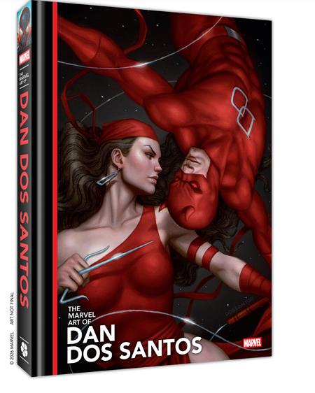 Marvel Art Of Dan Dos Santos  | Hardcover Direct Market Ed