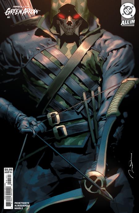 Absolute Green Arrow #1 (of 6)  B Gerald Parel Card Stock Var