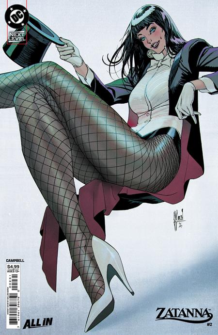 Zatanna (2026) #2  C Guillem March Card Stock Var