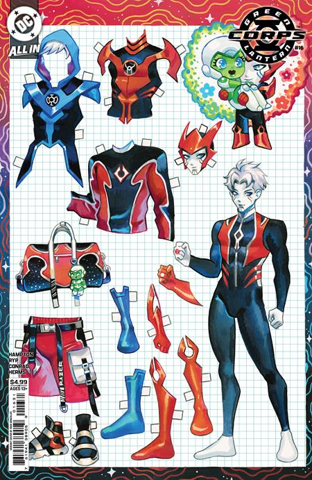 Green Lantern Corps #16  C Rian Gonzales Card Stock Var