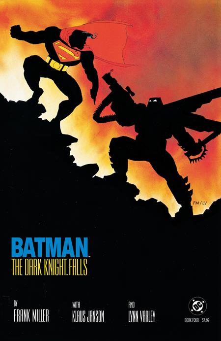 Batman The Dark Knight Returns #4 (of 4) Facsimile Edition  C Frank Miller Foil Var