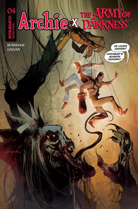 Archie X Army Of Darkness #4 E Stuart Sayger Var - Image