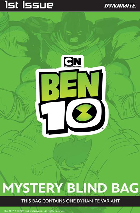 Ben 10 #1  G Mystery Blind Bag Variant Var
