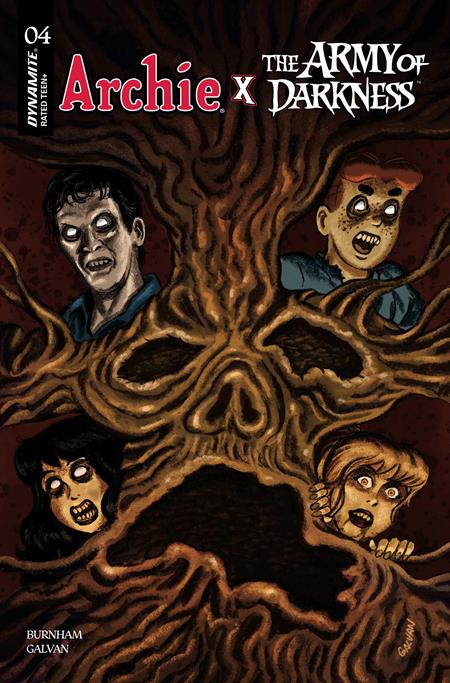 Archie X Army Of Darkness #4 M Bill Galvan Deadite Var - Image