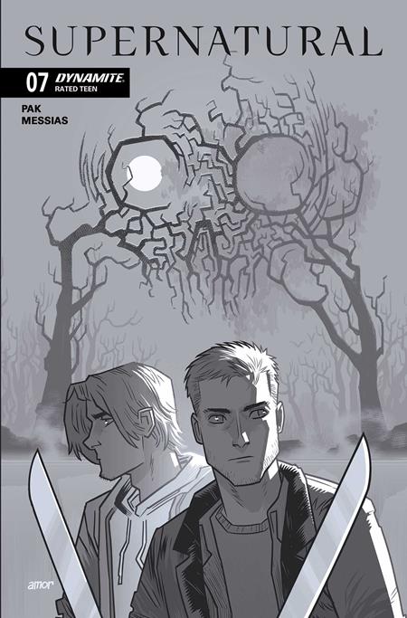 Supernatural #7  J John Amor Line Art Var